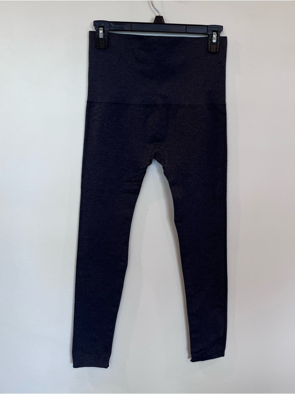 Spanx Look At Me Now Leggings Charcoal Gray Womens 1X Compression - Picture 5 of 5